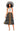 African Tribal Print Skirt | Multicolor Midi Flared Style-Bynelo
