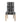 African Zigzag Black and White Chair Cover Mudcloth Print