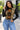 Afro Print Women's Mesh T-Shirt Gold & Black | Tribal Style