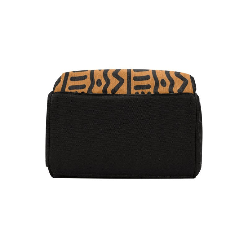 Afrocentric Backpack Kuba Zigzag Print | African Style | Diaper Bag