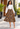 Afrocentric Bogolan Print Women's Midi Chiffon Skirt