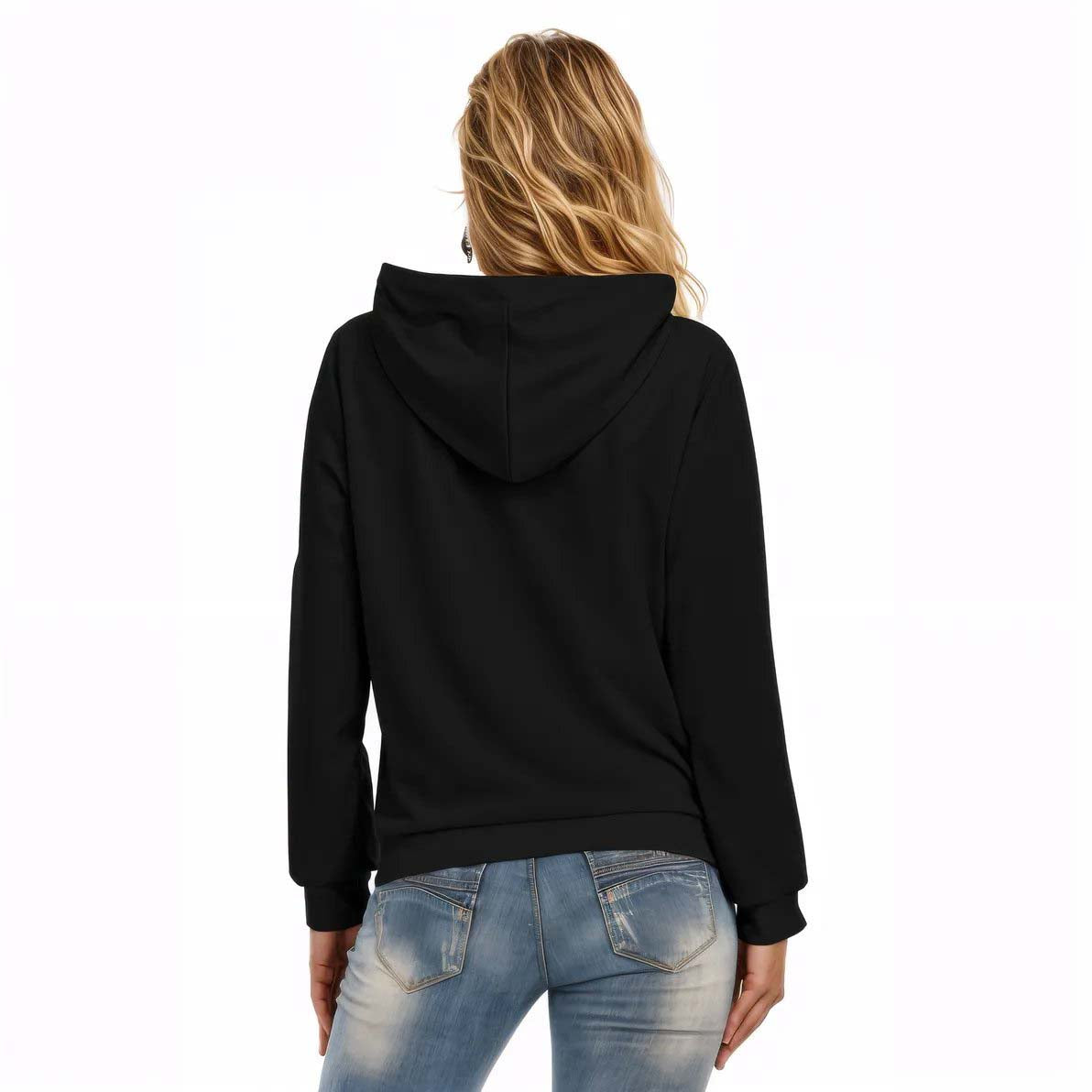Afrocentric Hoodie | African Woman's Face Print - Cultural