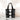 Afrocentric Tote Bags | Geometric Black & White Print | Large Capacity-Bynelo