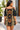 Afrocentric Womenswear Off-Shoulder Cami Dress | Black & Gold