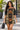 Afrocentric Womenswear Off-Shoulder Cami Dress | Black & Gold