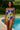 Ankara Swimwear - African One Piece Swimsuit - Flower Print-Bynelo