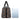 African Leather Bag for Travel Mud Cloth Themed Pattern-Bynelo