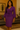 Big Sleeve Purple Wrap Dress – Regal, Bold, Beautiful-Bynelo