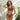 African Mudcloth Print Bikini Set Swimsuit - Bynelo