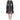 Black African Skirt | Midi Length Cowrie Pattern-Bynelo