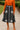 Black African Skirt | Midi Length Cowrie Pattern-Bynelo