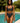 Black Printed Bikini | African Swimwear Set Swimsuit-Bynelo
