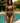 Black Printed Bikini | African Swimwear Set Swimsuit