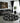 Black & White Tribal Round Rug - Modern Textured Style