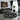 Black & White Tribal Round Rug - Modern Textured Style