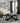 Black & White Tribal Round Rug – Bold Graphic Pattern