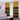 Black and Gold Grommet Curtain Mudcloth Print (Two-Piece)