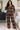 Bogolan Geometric Print Women's Satin Pajama Set | African Sleepwear Brown