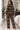 Bogolan Geometric Print Women's Satin Pajama Set | African Sleepwear Brown