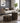 Bogolan Patterned Inspired Pouf/Inflatable Round Ottoman