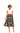 Boho Midi Skirt Geometric Pattern | Ethnic Fashion-Bynelo