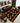 Brown Bogolan Tribal Rug - Vibrant Bohemian Carpet