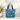 Colorful African Wax Tote Bag | Floral Fashion | Large Capacity-Bynelo