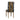 Cowrie Geometric Print African Dining Chairs Removable Cover-Bynelo