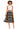 Cowrie Print African Midi Skirt | Women's Flared Fashion-Bynelo