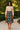 Cowrie Print African Midi Skirt | Women's Flared Fashion-Bynelo