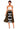 Cowrie Print African Tribal Skirt | Midi Length Style-Bynelo