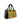 African Leather Handbag Boston Style – Colorful Kente Print