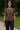 Earthy Tone Afrocentric Mudcloth Women T-shirt Brown-Bynelo