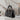 African Hand Bag Boston Mud Cloth Print Black & White-Bynelo