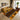 Geometric African Print Area Rug - Colorful Orange Carpet