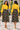 Geometric Bogolan Print Women's Midi Chiffon Skirt