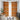 Geometric Orange Curtains Blackout Mudcloth Print (Two-Piece)-Bynelo