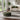 Green Mudcloth Inspired Pouf/Inflatable Round Ottoman
