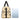 African Travel Bag Leather Egyptian Print Beige-Bynelo