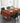 Kente Print Square Tablecloth African Dining Decor