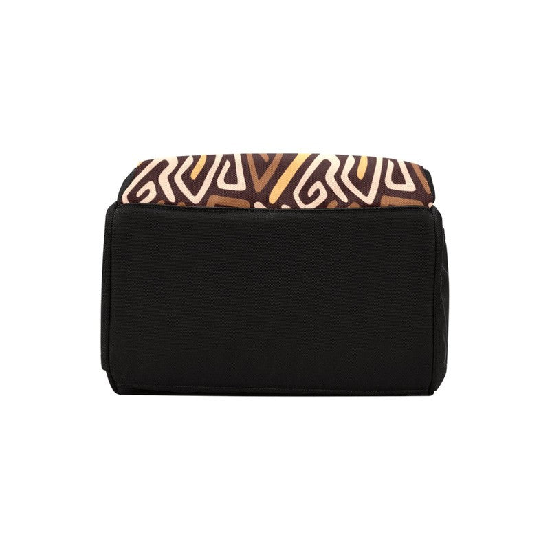 Kuba Doddled Pattern Afro Backpack | Native Style | Diaper Bag