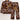 Kuba Print Women's Satin Pajama Set | African Sleepwear Brown