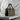 African Leather Handbag Boston Kente Traditional Print-Bynelo