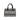 African Hand Bag Mud Cloth Zigzag Black & White-Bynelo
