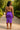 Lilac Pencil Skirt Midi – Tailored Comfort in Vibrant Hue-Bynelo