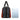 African Leather Bag for Travel Ethnic Trident Print-Bynelo
