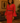 Minimalist Bell Sleeve Red Dress Faux Wrap Pencil Midi