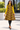 African Heritage Kente Women's Long Sleeve High Turtleneck Dress
