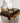 Mudcloth Square Tablecloth Tribal Dining Cover