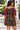 Mudcloth Bogolan Women's Off-Shoulder Cami Dress Burgundy